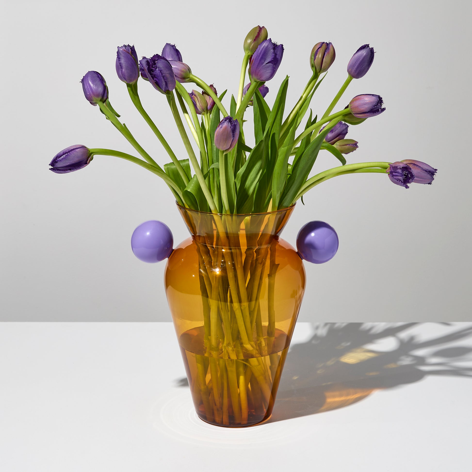 GEO URN - AMBER + LILAC - Fazeek Home Decor Vases