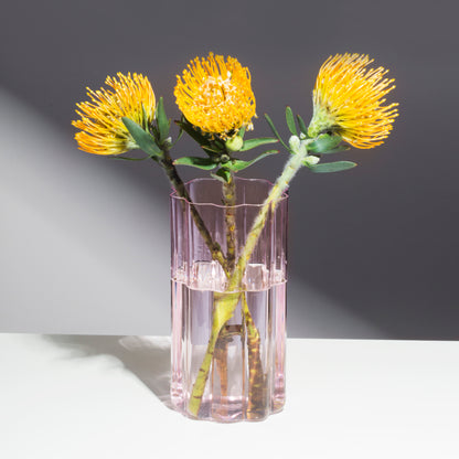 WAVE VASE - PINK - Fazeek Home Decor Vases
